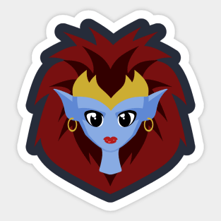 Demona Sticker